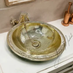 Brass sink Morocco ArtizanaMarket
