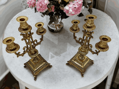 brass candlesticks