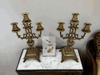 brass candlesticks