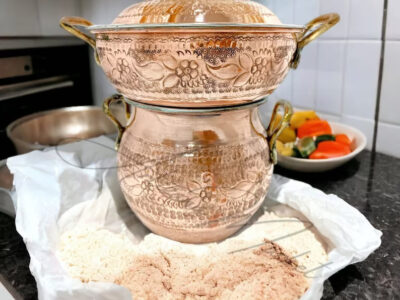 Copper Couscous Maker