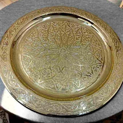 Brass Round Tray