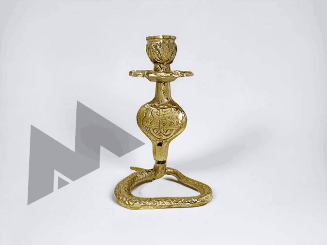 vintage brass candlesticks