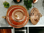 copper cooking pots