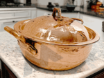 the copper pot