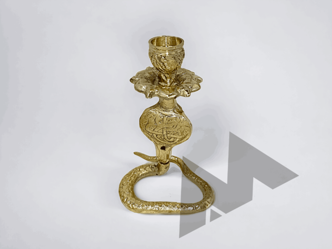 vintage brass candlesticks