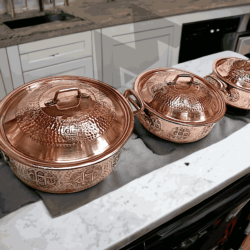copper cooking pot