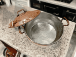 the copper pot