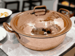 the copper pot