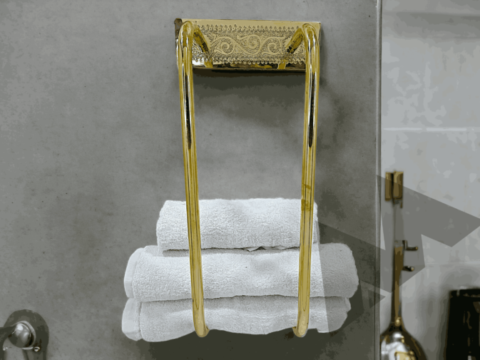 bathroom towel holder