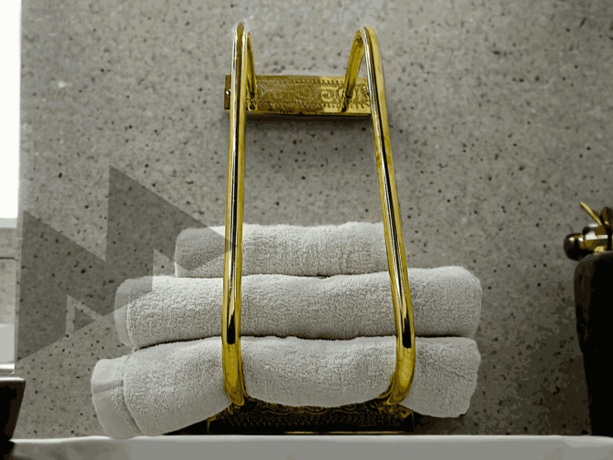 bathroom towel holder