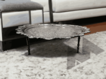 vintage metal serving trays