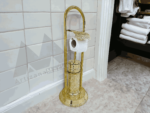 brass toilet paper holder