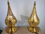 gold floor lamp