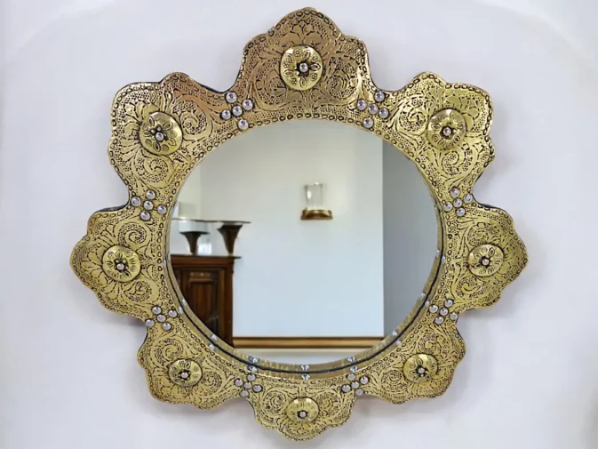 gold mirror