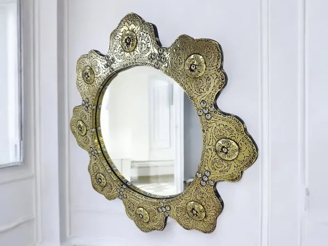 gold mirror