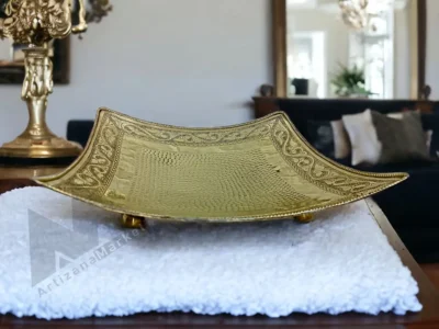 brass tray