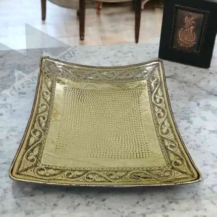 brass tray