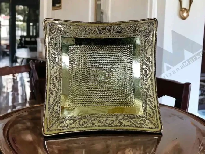 brass tray