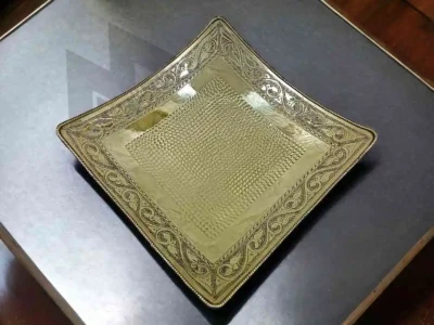 brass tray
