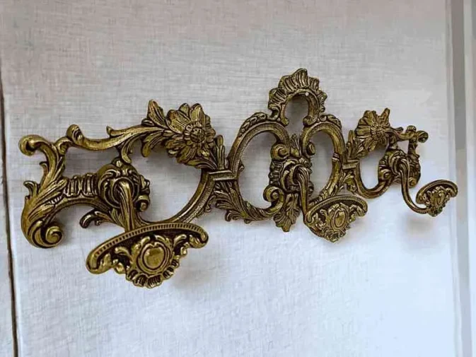 brass hooks