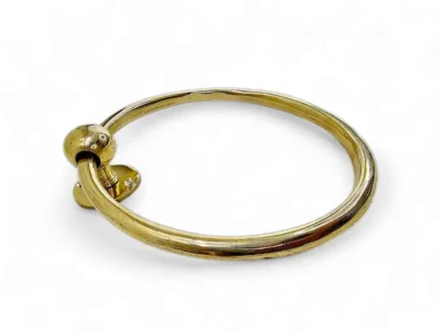 brass hand towel holder