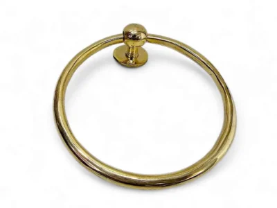 brass hand towel holder