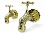 brass kitchen faucet