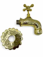 brass kitchen faucet