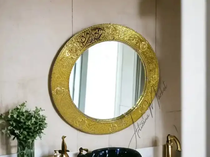 gold mirror