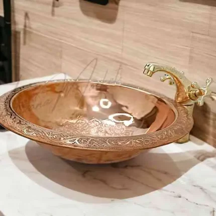 copper sink