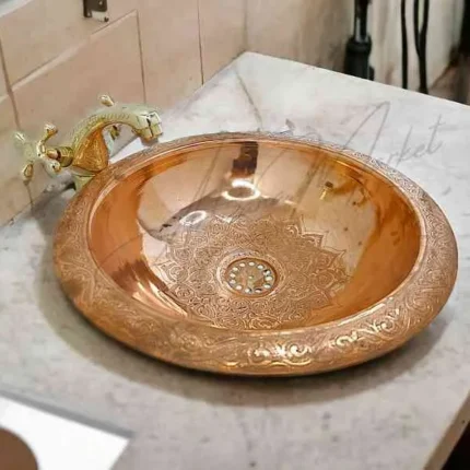 copper sink