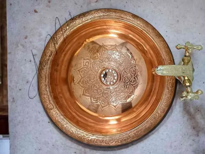 copper sink
