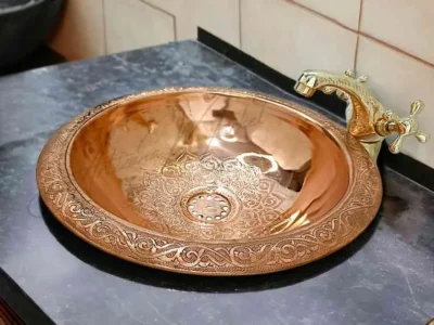 copper sink
