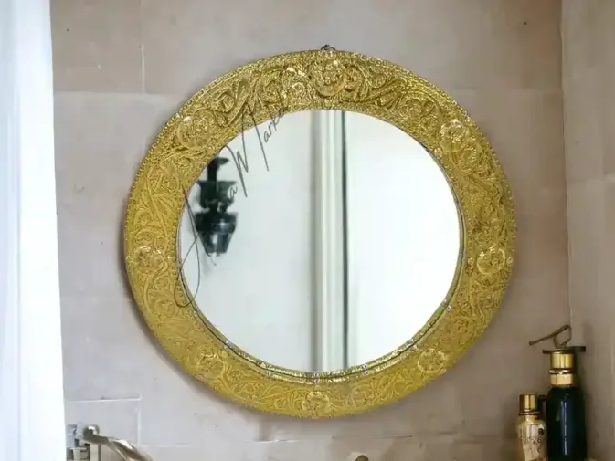 gold mirror