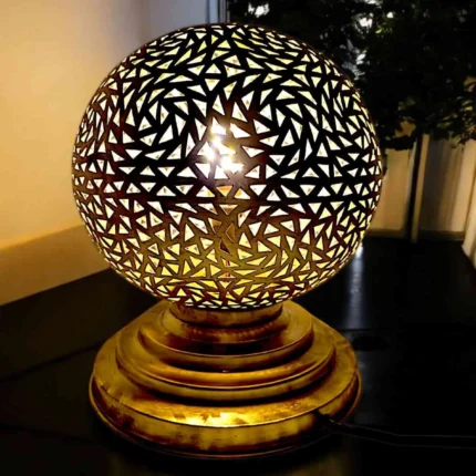 gold lamp