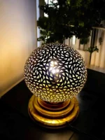gold lamp