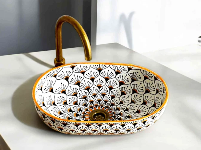ceramic bathroom sink,